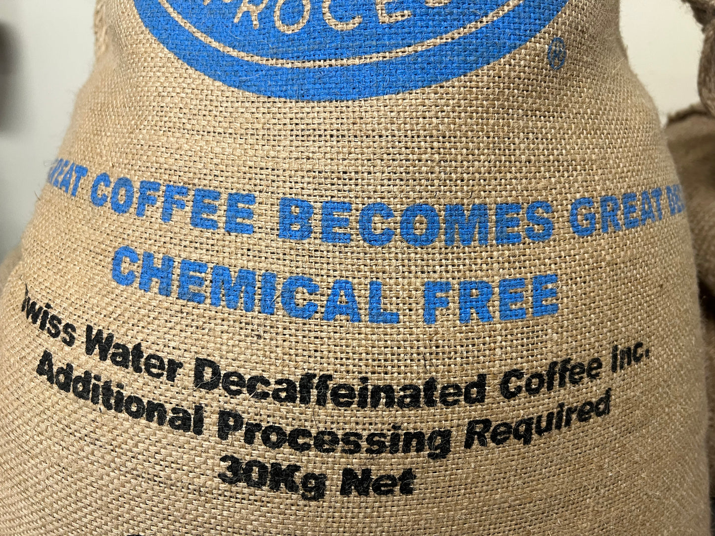 Organic Swiss Water Decaf Coffee Beans 1kg