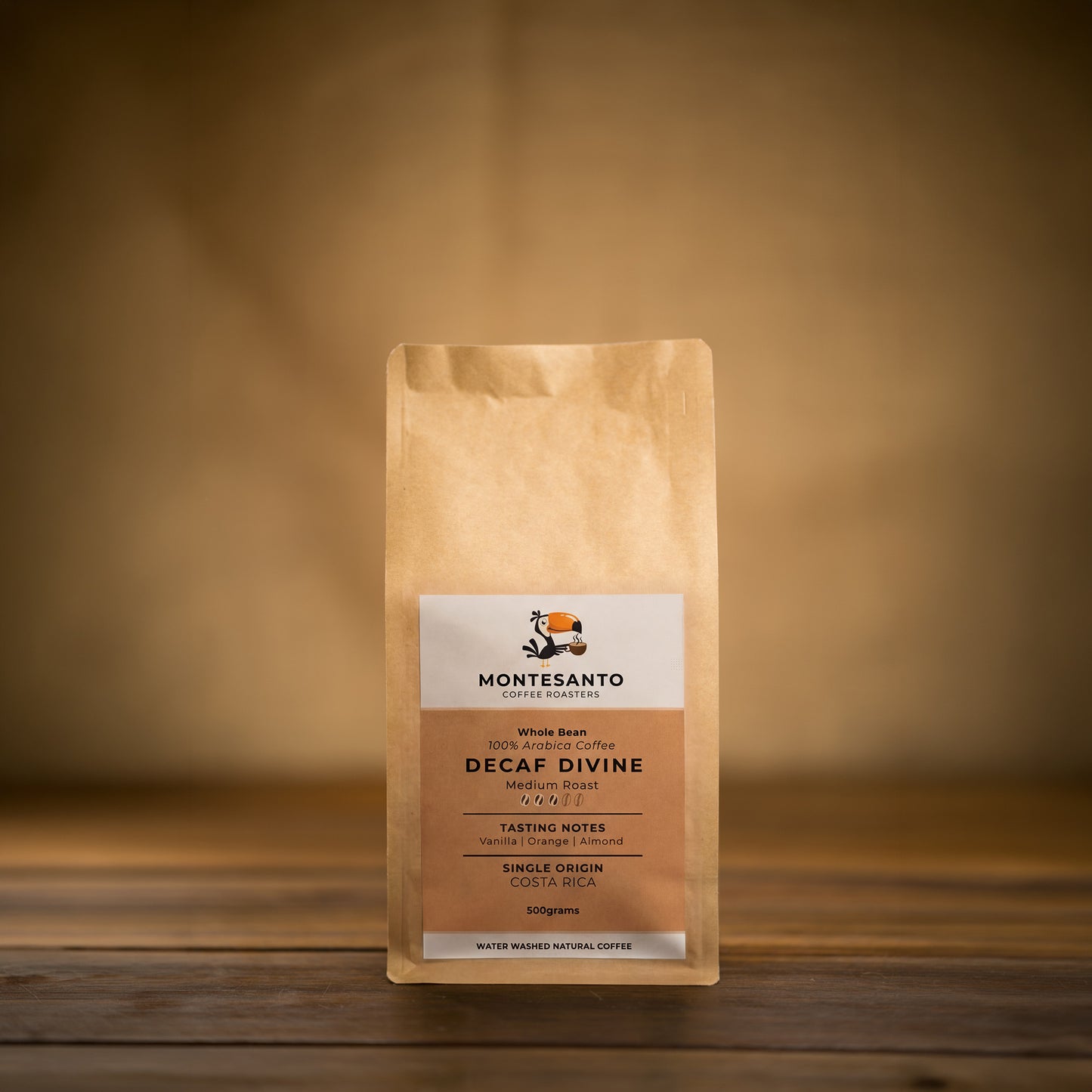 Organic Swiss Water Decaf Coffee 1/2kg
